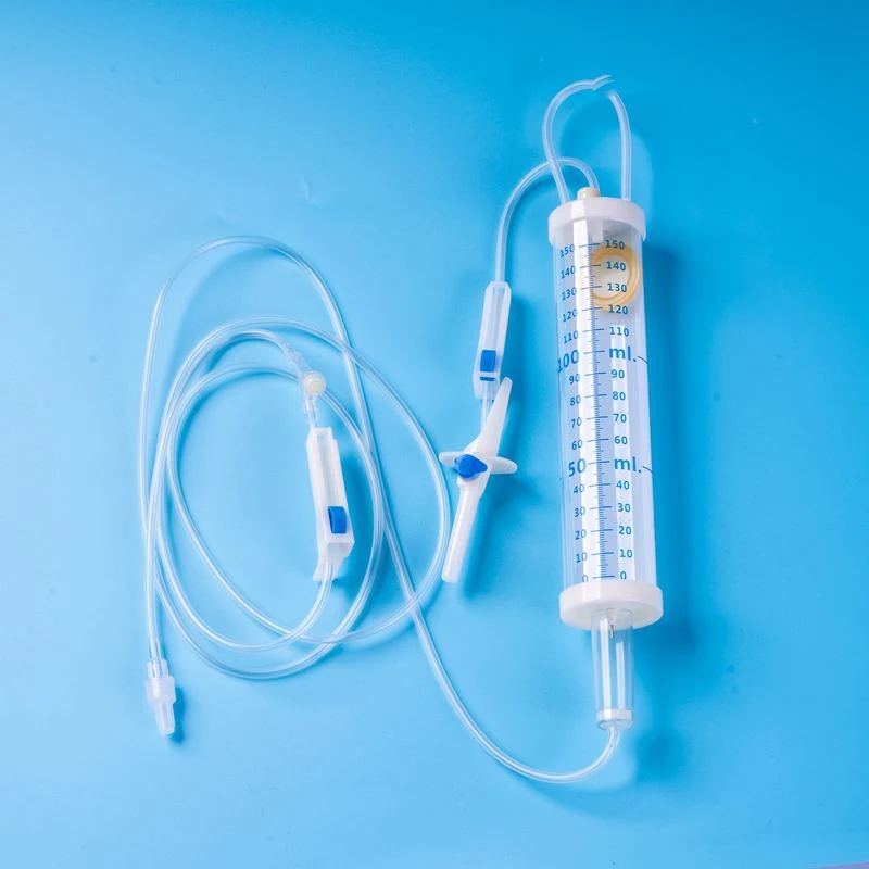 product-800px-1 100ml 150ml Children Medical Disposable Pediatric IV Infusion Set with Burette