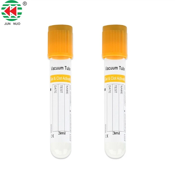 젤 및 응고 활성제 진공 혈액 수집 튜브