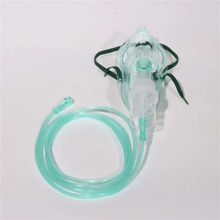 Nebulizer Mask With Nasal Oxygen Catheter